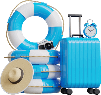 Luggage and travel items